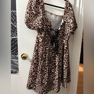 SHEIN Leopard print dress